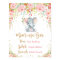 Elephant Mimosa Bar Sign Floral Baby Shower Decor