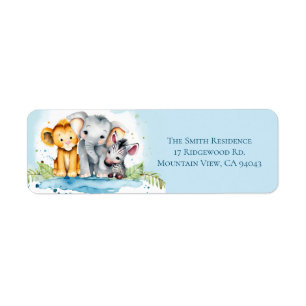 Elephant Mommy-to-be Safari Baby shower Retour