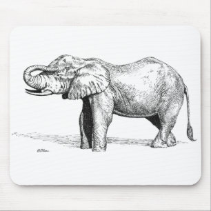 Elephant Mouse Pad