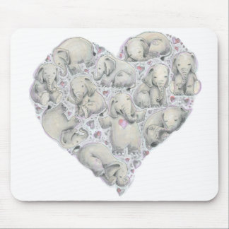 Elephant Mousepad by Cynthia Narcisi