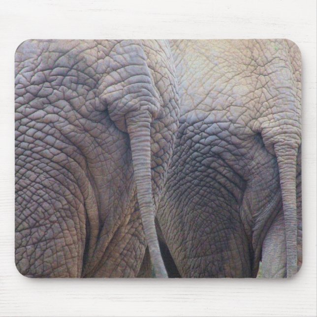 Elephant Mousepad / Mousemat (Front)
