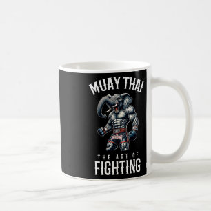 Elephant Muay Thai - Kickboxing And Elephant Thai Coffee Mug
