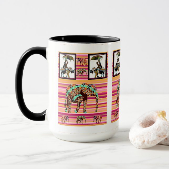 Elephant Mug (With Donut)