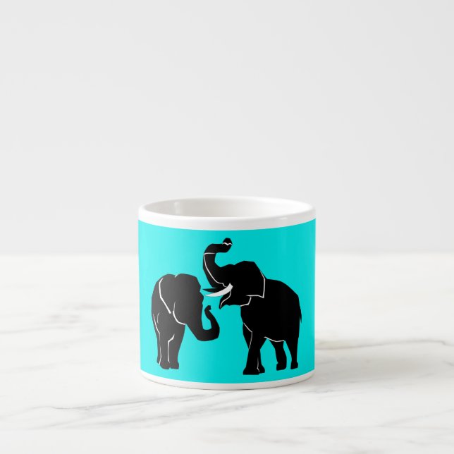 Elephant Mug Your Colours Espresoo Cup (Front)