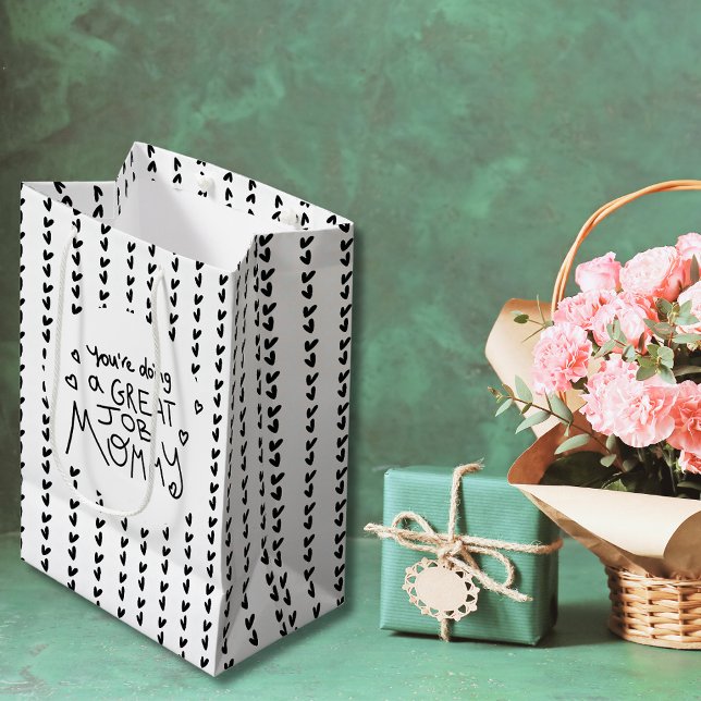 Elephant Mum & Me Mother's Day  Medium Gift Bag (Elephant Mum & Me Mother's Day Medium Gift Bag)