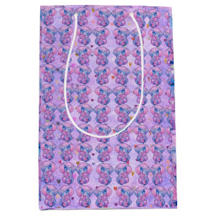 Elephant named Acorn Medium Gift Bag