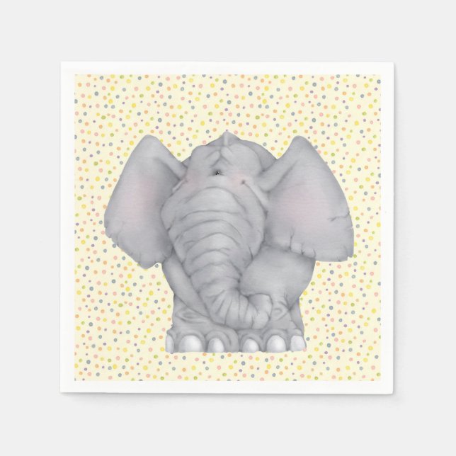 Elephant - Napkins (Front)