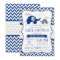 Elephant Navy Blue Grey Baby Shower