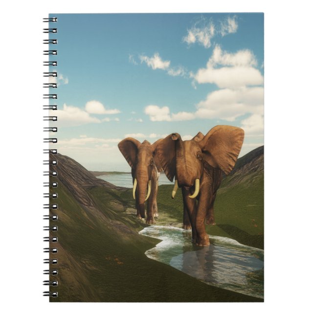 Elephant Notebook (Front)