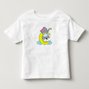 Elephant on Clouds Toddler T-shirt