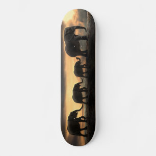 Elephant on Natural Land Bridge Skateboard