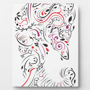 elephant ornate plaque