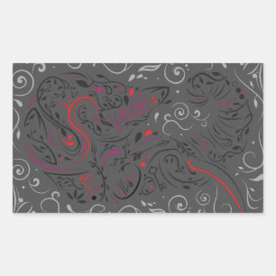 elephant ornate sticker