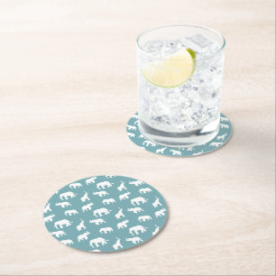Elephant Paper Coaster