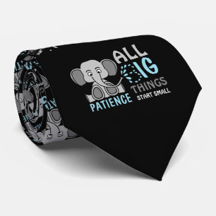 Elephant Patience Tie