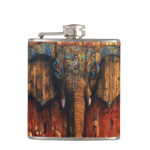 Elephant Peace Flask