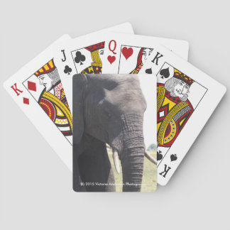Elephant Playing Cards