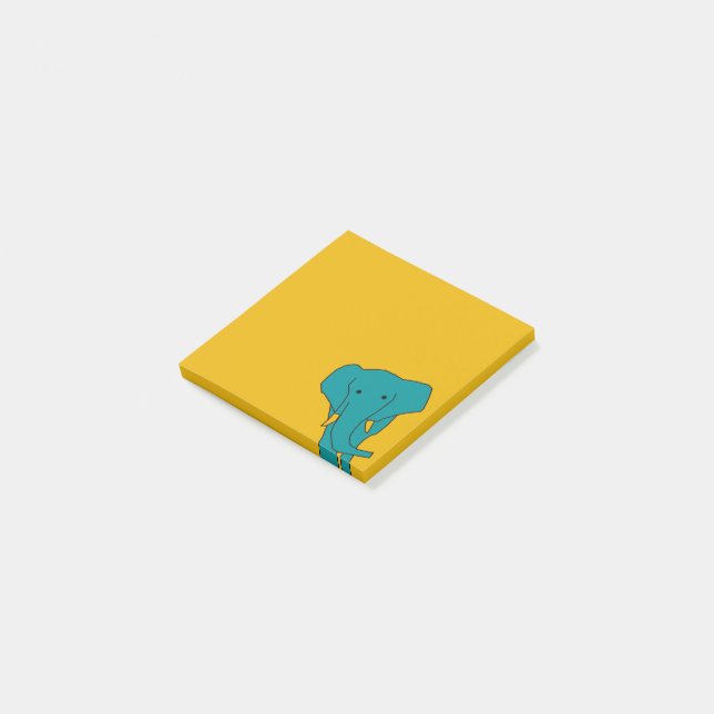 Elephant Post-it Notes (Angled)