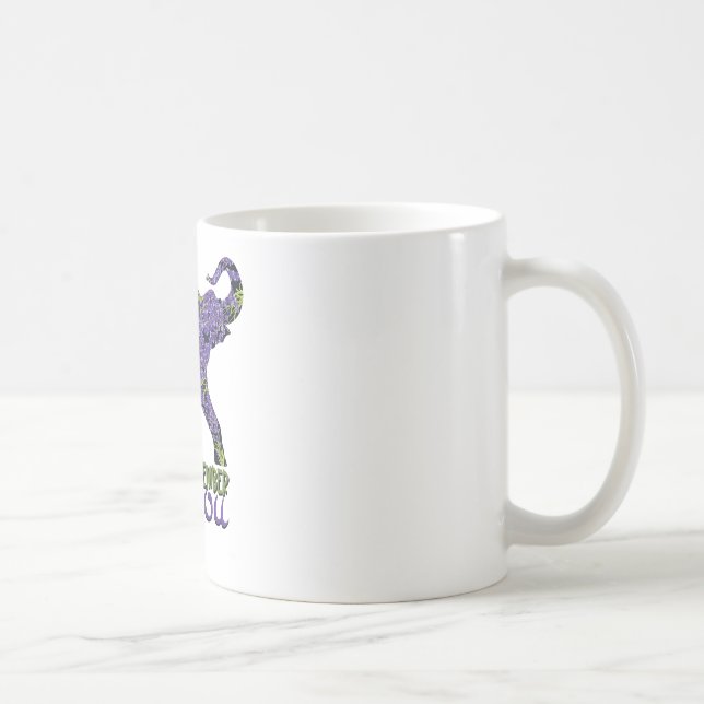 Elephant Remember For You Heimerheimer Heimerheime Coffee Mug (Right)