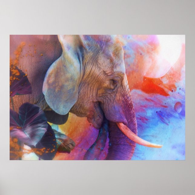 ELEPHANT REMEMBERING SACRED WATERS POSTER (Front)