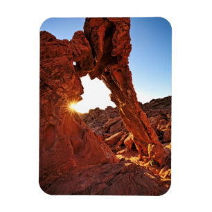 Elephant Rock in the Valley of Fire Magnet
