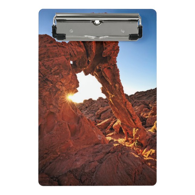 Elephant Rock in the Valley of Fire Mini Clipboard (Front)