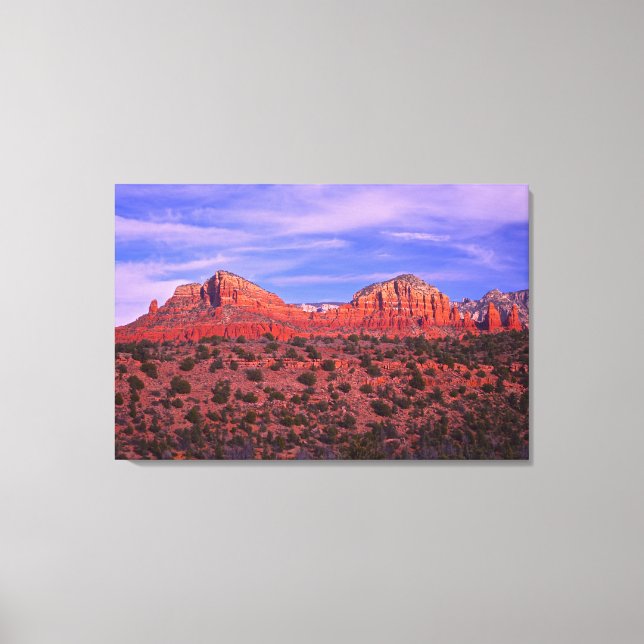 Elephant Rock Sedona Canvas Print (Front)