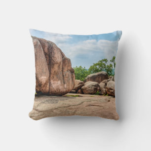 Elephant Rocks State Park Throw Pillow