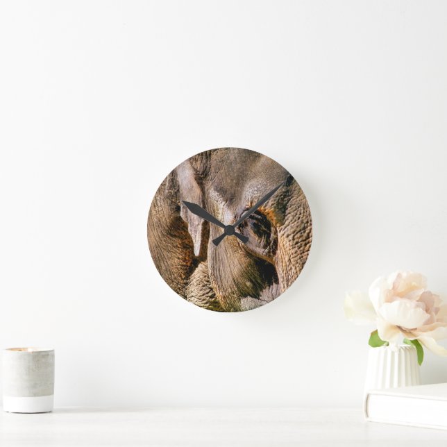 ELEPHANT ROUND CLOCK (Home)