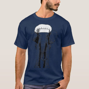 Elephant Safari Animal Chef Funny Cooking Cook Wil T-Shirt