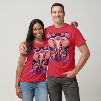 Elephant Sage of the Psychedelic Rose T-Shirt