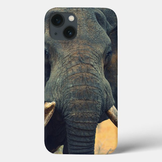 Eléphant sauvage gros plan iPad Mini coque (Verso)