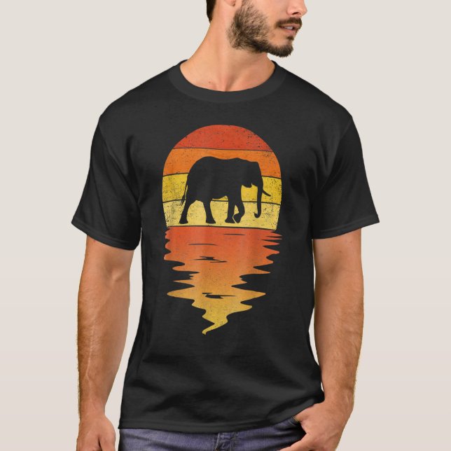 Elephant Save The Animals 5 T-Shirt (Front)