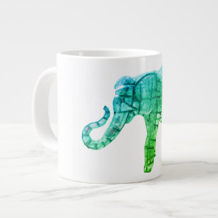 Elephant Sculpture 20oz Giant Coffee Mug