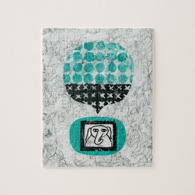 Elephant se souvient du puzzle de Jigsaw (Vertical)