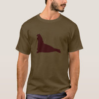Elephant Seal Shirt Chocolate Brown