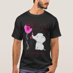 Elephant Sickle Cell Anemia Awareness  T-Shirt