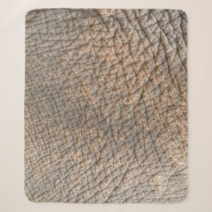 Elephant Skin: Abstract Texture Background Sherpa Blanket