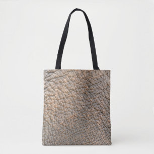 Elephant Skin: Abstract Texture Background Tote Bag