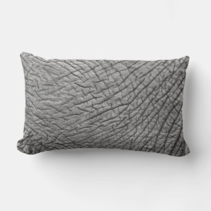 Elephant skin lumbar pillow