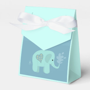 Elephant Spraying Water Favor Box