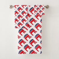 Elephant stars stripes republican party symbol