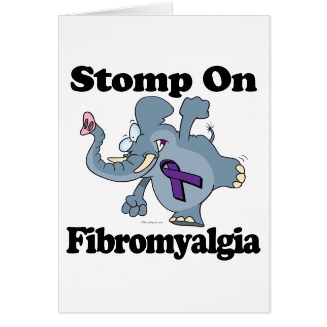 Elephant Stomp On Fibromyalgia (Front)