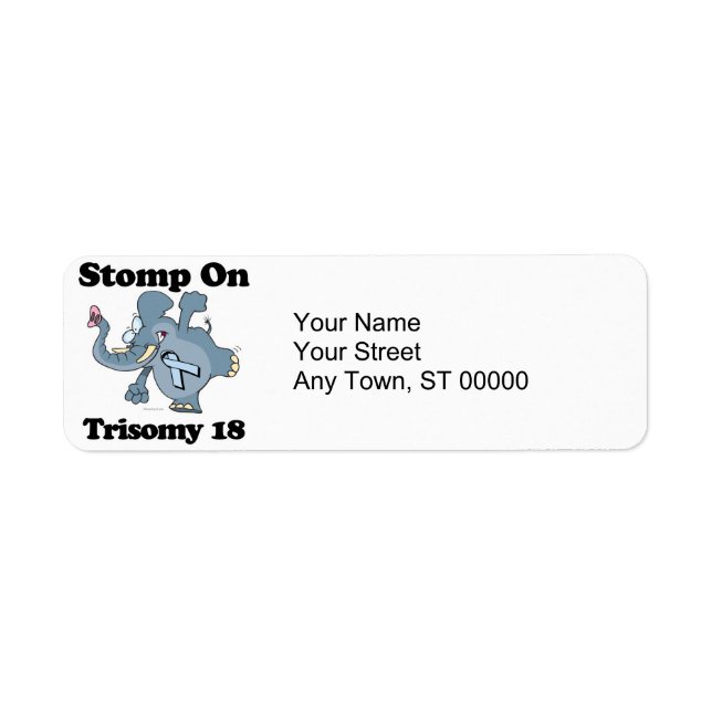 Elephant Stomp On Trisomy 18 (Front)