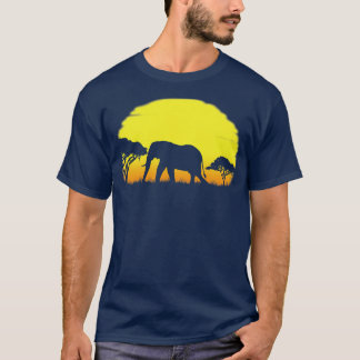 Elephant Sunrise T-Shirt