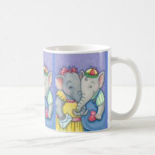 Elephant Sweethearts Valentine Love MUG *Customize