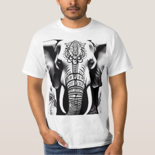 Eléphant T-Shirt Collection Tatouages