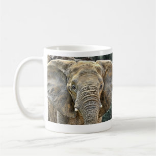 Éléphant - tasse d'éléphant africain