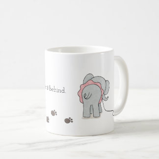 Elephant thoughtful quote mug