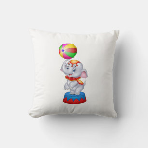 Elephant Throw Pillow